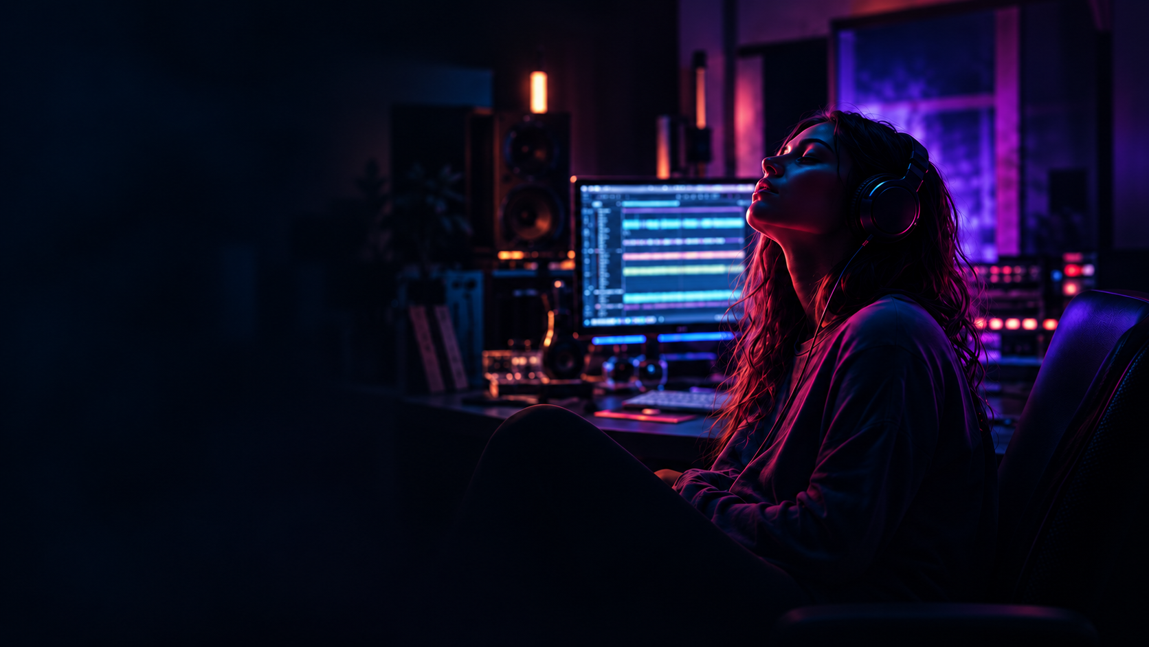 Studio session
